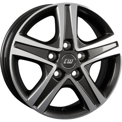 Artikelbild des Artikels “Aluminiumfelge CWD, Fiat Ducato, Light-Chassis, 1320 kg, mistral anthracite polished glossy, 6 x 16